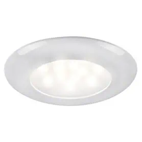 Plafoniera Led ad incasso SOLE ghiera bianca