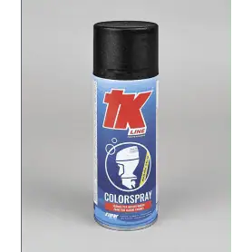 TK COLOUR SPRAY MATT BLACK