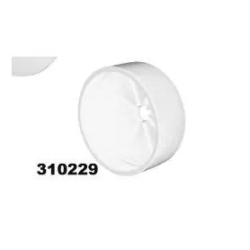 TERMINALE BIANCO PER TUBO ART.310200