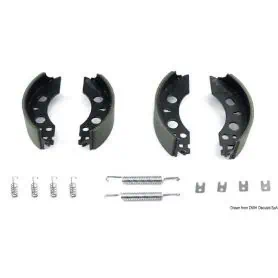 Brake kit for carts