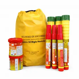 KIT FUOCHI DI SOCCORSO ENTRO 6/12/50 MIGLIA DALLA COSTA