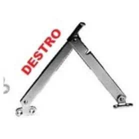 Compasso snodato inox mano destra L.300mm