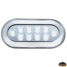 LED underwater lighting for the bow and stern