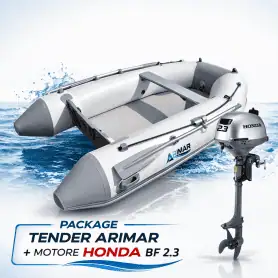 Promo Tender Arimar Roll 185/210/240 + Motore Honda Marine 2.3
