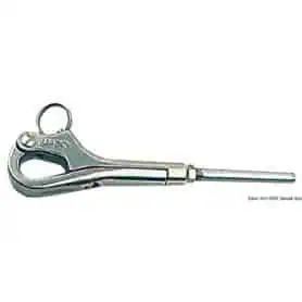Moschettone inox pellicano 4 x 6 mm