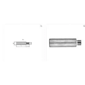 ANODO CUMMINS D.16 L.50 7/16 UNF