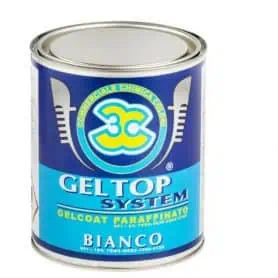 GELCOAT BIANCO PARAFFINATO DA 5 KG