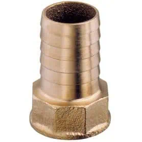 PORTAGOMMA FEMMINA EXTRA OTTONE DA 3/8 x 13