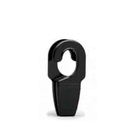 PORTAPARABORDO NERO  tubo Ø mm. 32  CONF.2 PZ