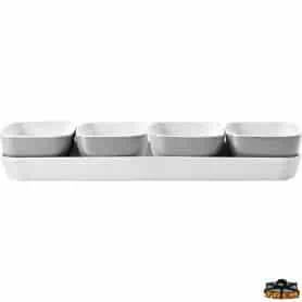 Set aperitivo in melanina White Sand