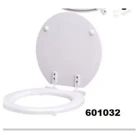 Tavoletta di ricambio per toilette legno laccato bianco