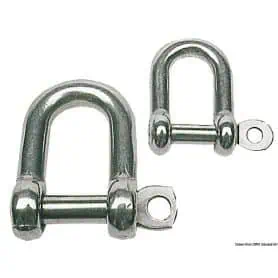 14 mm stainless steel D-shaped nuts