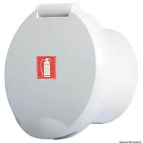 White ABS vanity