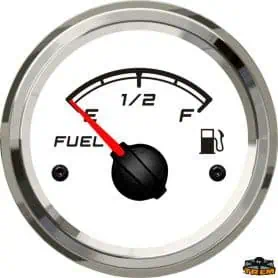 INDICATORE LIV. CARBURANTE 10-180ohm 12/24V bianco