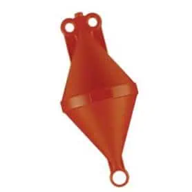 GAVITELLO BICONICO D.22 ARANCIO