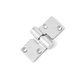 CERNIERA SFILABILE DX INOX A4 mm. 92 X 36 X 5