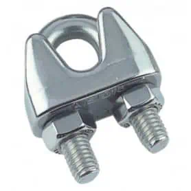MORSETTO PER CAVO INOX M 10