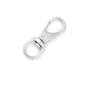 Moschettone girevole in acciaio inox A4 mm.21