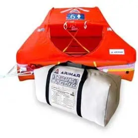 Zattera Oceanus 10 posti in valigia morbida