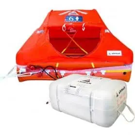 Zattera Oceanus 6 posti in valigia rigida