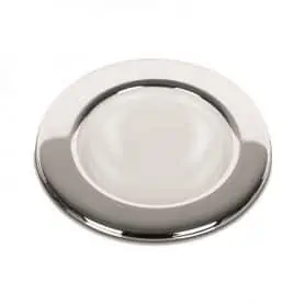 FARETTO CROMATO TONDO LED 1X3W 10-30V 4000K