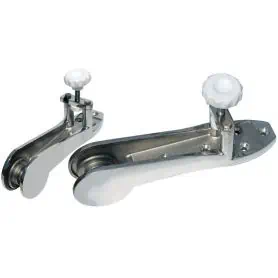 Musone di prua in acciaio INOX 340x240x76 mm