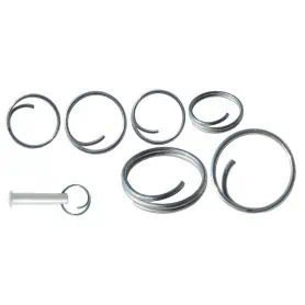 STAINLESS STEEL RINGS D. 20 x 1.5 mm EACH