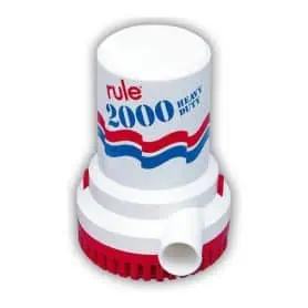 RULE 2000GPH 24V IMMERSION PUMP