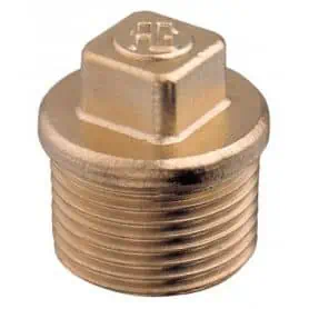 3/4" Brass Male Plug