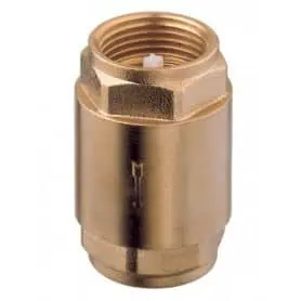 VALV. DI RITEGNO A MOLLA OTTONE DA 3-4"