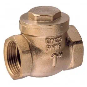 VALVOLA CLAPET T.M. OTTONE DA 1"1-4"