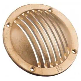 CUFFIA TONDA FRESATA OTTONE  MM.60