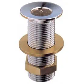 SCARICO A MARE POZZETTO OTTONE CROM. 1"1/2