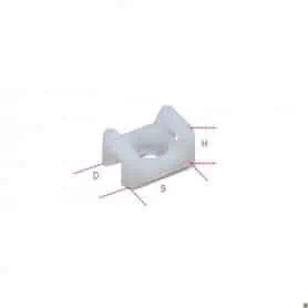 FIXING BASE UNIDIRECTIONAL 15.2 X 9.4 - BMB0905