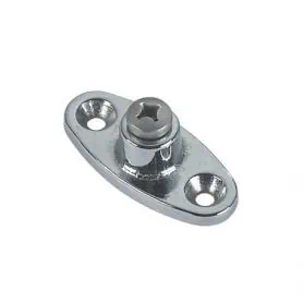 ATTACCO LATERALE PER CAPPOTTINA 55X16X24  CROMATO