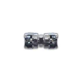RACCORDO CON DUE DADI FRESATI 1-4"