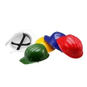 BLUE HELMET WITH SWEATBAND