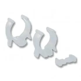 WHITE HAIR CLIPS