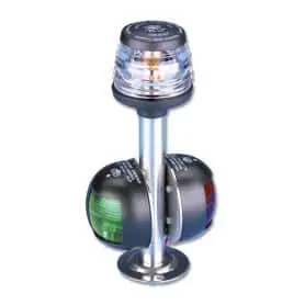 SET OF 3 12V LIGHTS ON A POLE.