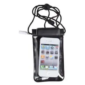 WATERPROOF BOAT IPHONE CASE BLACK COLOR